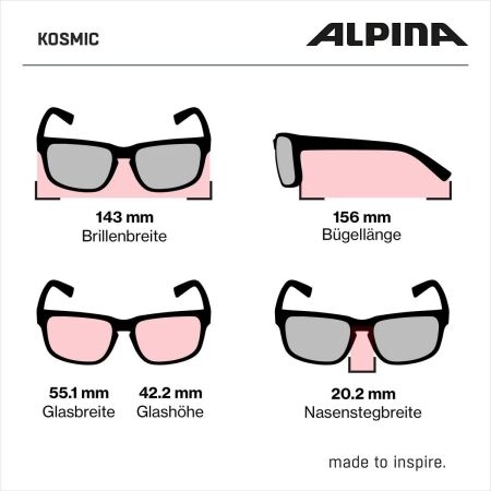 Sluneční brýle - Alpina Sports KOSMIC - 5