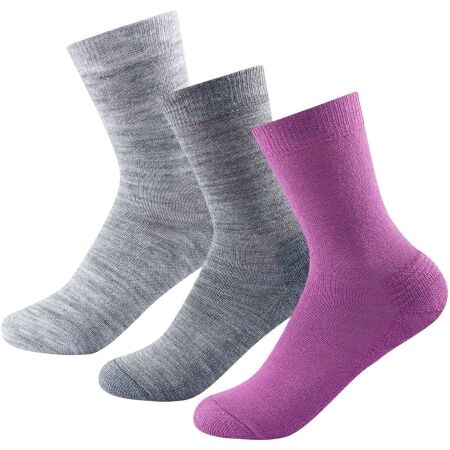 Devold DAILY MERINO MEDIUM SOCK 3PK - Dámské ponožky