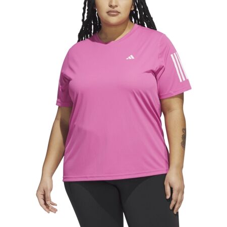 Dámské běžecké tričko v plus size - adidas OWN THE RUN TEE - 2