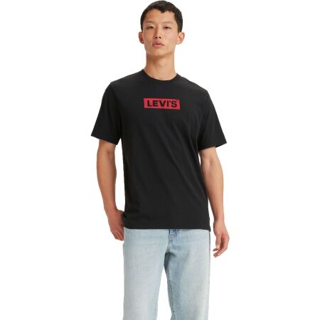 Pánské tričko - Levi's® SS RELAXED FIT TEE BOXTAB - 1