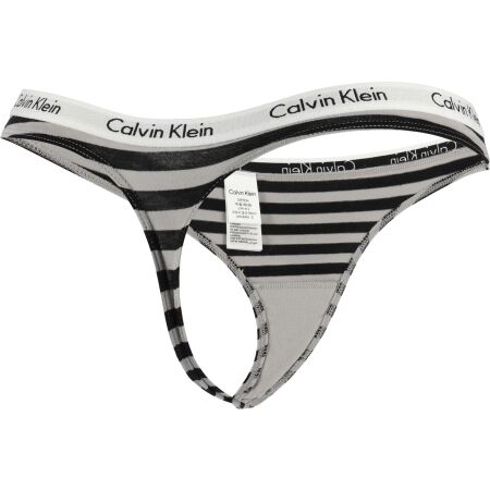 Dámské kalhotky - Calvin Klein 3PK THONG - 10