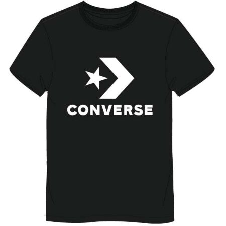 Unisexové tričko - Converse STANDARD FIT CENTER FRONT LARGE LOGO STAR CHEV