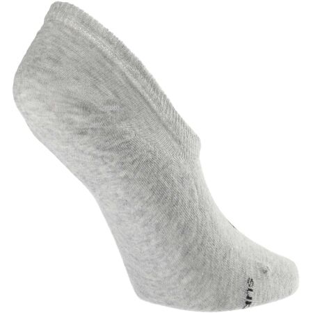 Dámské ponožky - Calvin Klein FOOTIE HIGH CUT 3P - 3