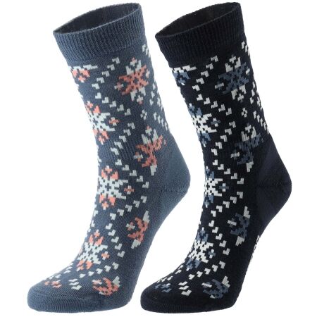 Dámské vlněné ponožky - KARI TRAA TIRIL WOOL 2PK - 1