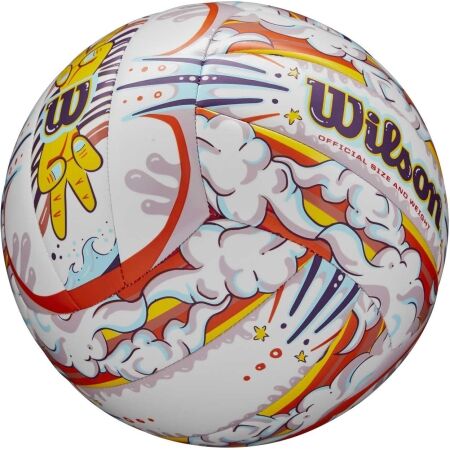 Volejbalový míč - Wilson GRAFFITI PEACE VB OF - 6