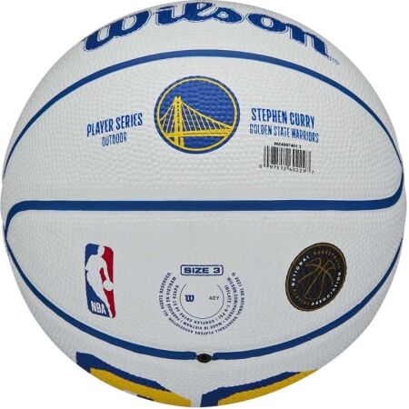 Mini basketbalový míč - Wilson NBA PLAYER ICON MINI BSKT CURRY 3 - 6