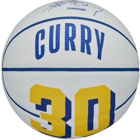 Wilson NBA PLAYER ICON MINI BSKT CURRY 3 - Mini basketbalový míč