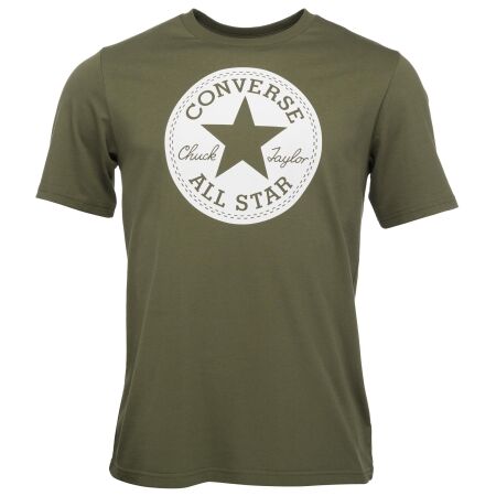 Pánské tričko - Converse STANDARD FIT CENTER FRONT CHUCK PATCH KNOCK OUT TEE - 1