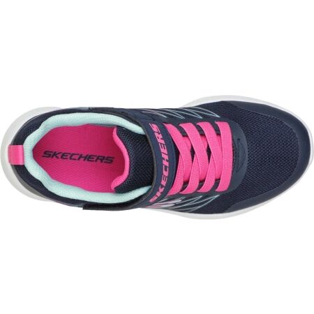 Dívčí volnočasová obuv - Skechers MICROSPEC-BOLD DELIGHT - 4