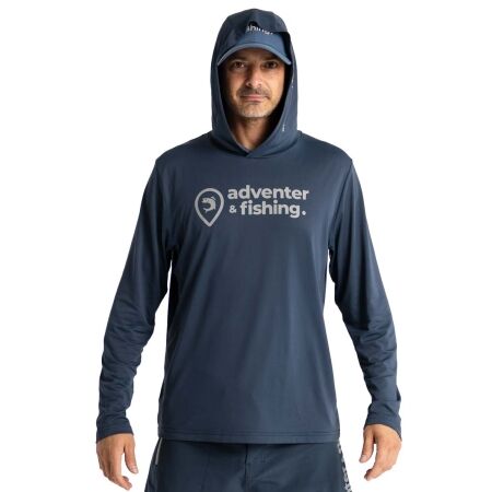 Pánské funkční hooded UV tričko - ADVENTER & FISHING UV HOODED - 6