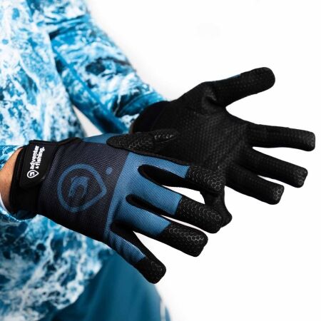 ADVENTER & FISHING PETROL - Unisex rukavice pro chytání na moři