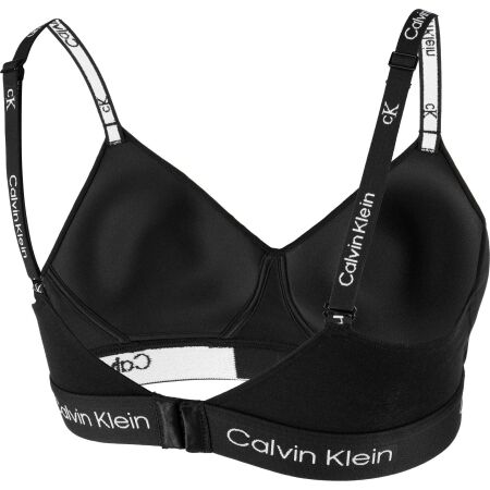 Dámská podprsenka - Calvin Klein ´96 COTTON-LGHT LINED BRALETTE - 3