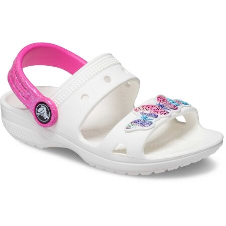 Dětské sandály - Crocs CLASSIC EMBELLISHED SANDAL T - 1