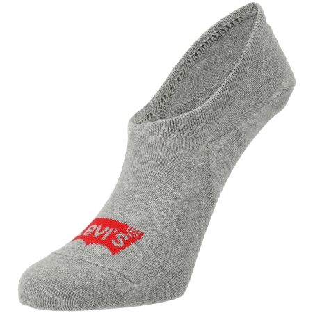 Ponožky - Levi's® FOOTIE HIGH RISE BATWING LOGO 3P - 2