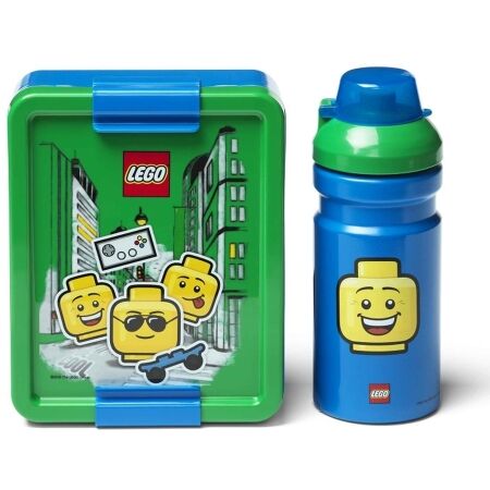 LEGO Storage ICONIC BOY - Svačinový set