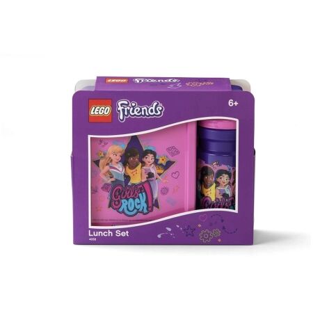 Svačinový set - LEGO Storage FRIENDS GIRLS ROCK - 5
