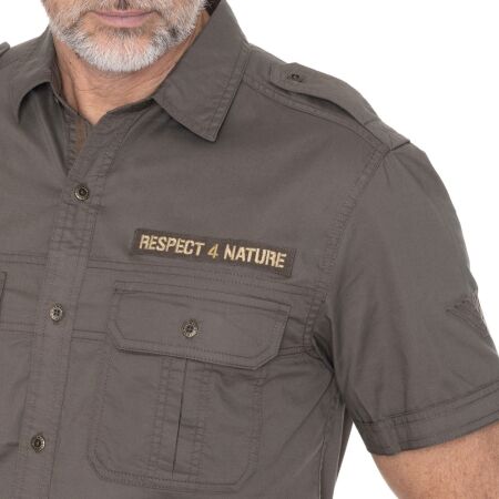 Pánská košile s krátkým rukávem - BUSHMAN MAJOR - 3