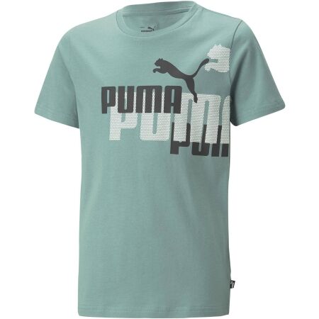 Chlapecké tričko - Puma ESSENTIALS+ LOGO TEE - 1