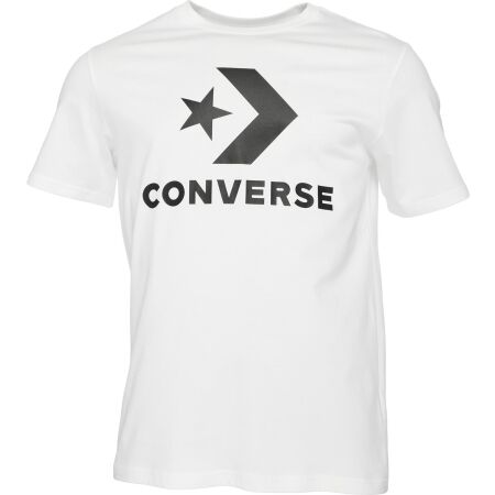 Unisexové tričko - Converse STANDARD FIT CENTER FRONT LARGE LOGO STAR CHEV - 1