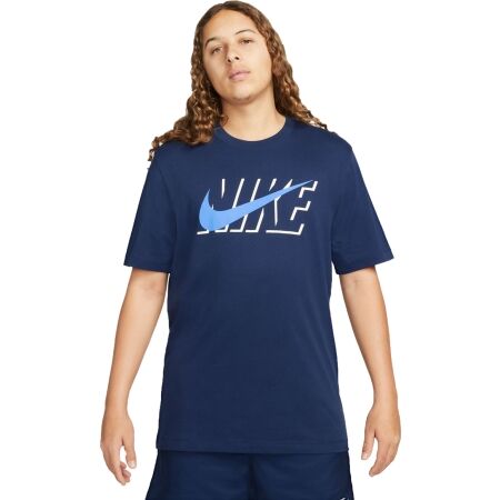 Pánské tričko - Nike SPORTSWEAR SWOOSH BLOCK - 1