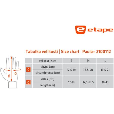 Dámské rukavice na kolo - Etape PAOLA + - 3