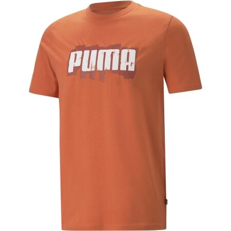 Puma GRAPHICS PUMA WORDING TEE - Pánské triko