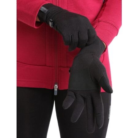 Všestranné rukavice z merina - Icebreaker SIERRA GLOVES - 4