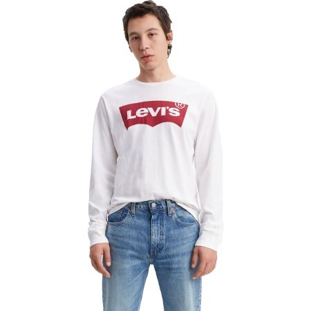 Pánské triko s dlouhým rukávem - Levi's® LS STD GRAPHIC TEE - 1
