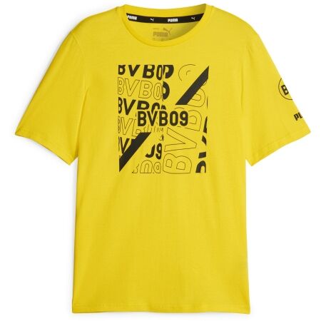 Puma BVB FOOTBALLCORE GRAPHIC TEE - Pánské tričko