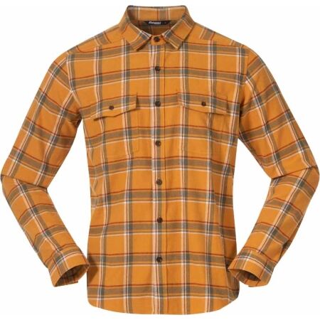 Pánská flanelová outdoorová košile - Bergans TOVDAL