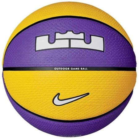 Basketbalový míč - Nike PLAYGROUND 8P 2.0 L JAMES DEFLATED