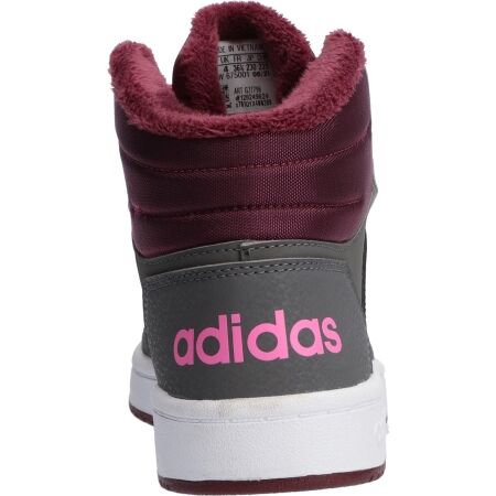 Dětské zateplené tenisky - adidas HOOPS MID 2.0 K - 7