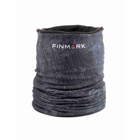 Multifunkční šátek - Finmark MULTIFUNCTIONAL SCARF WITH FLEECE - 1