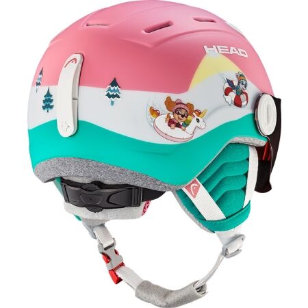 Dětská lyžařská helma - Head MAJA VISOR - 2