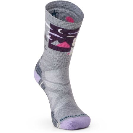 Dámské outdoorové ponožky - Smartwool HIKE FULL CUSHION ALPINE PERCH CREW - 1