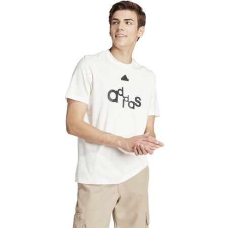 Pánské tričko - adidas GRAPHIC PRINT FLEECE T-SHIRT - 2