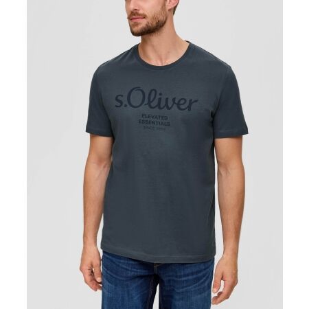 Pánské tričko - s.Oliver LOGO T-NOOS - 2