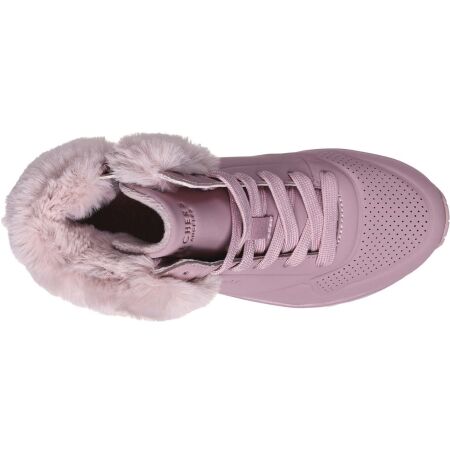 Dívčí zateplená obuv - Skechers UNO - 4
