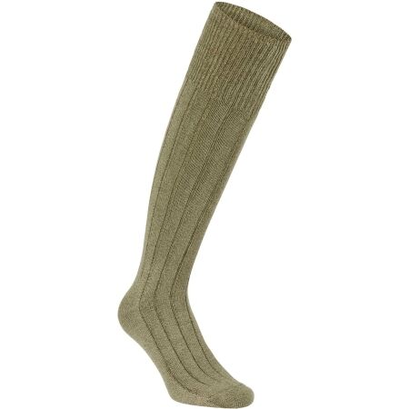 Pánské ponožky - NATURA VIDA REGULAR KAKI - 1