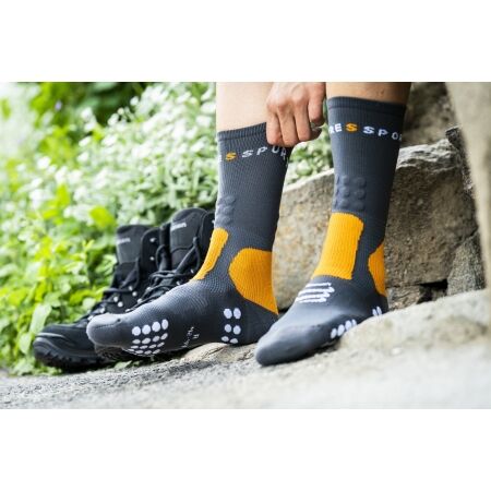 Turistické ponožky - Compressport HIKING SOCKS - 10