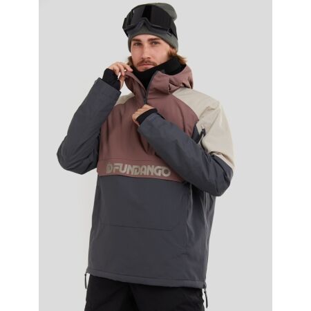 Pánská lyžařská/snowboardová bunda - FUNDANGO BURNABY - 4