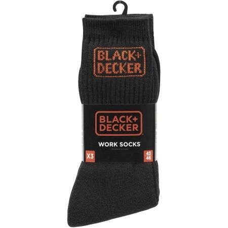 Pracovní ponožky - BLACK & DECKER SOCKS 3P - 5