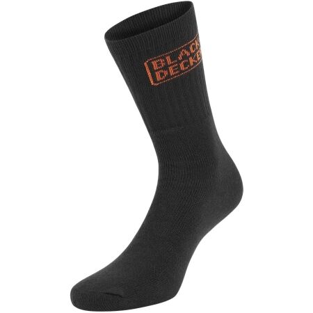 Pracovní ponožky - BLACK & DECKER SOCKS 3P - 4