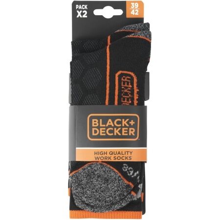 Pracovní ponožky - BLACK & DECKER SOCKS 2P - 8