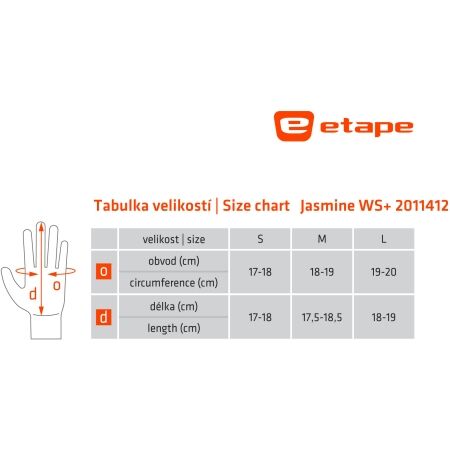 Dámské zimní rukavice - Etape JASMINE WS W - 5