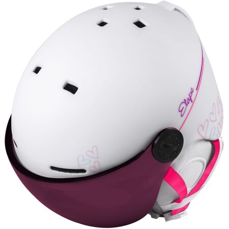 Dětská lyžařská přilba s visorem - Etape SPEEDY PRO - 5