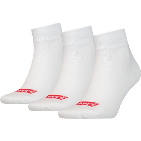 Unisexové ponožky - Levi's® MID CUT BATWING LOGO 3P - 1