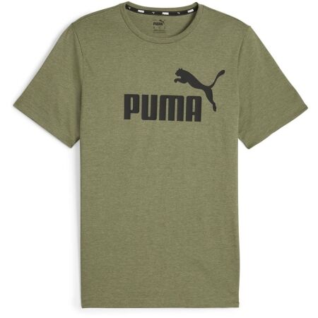 Puma ESSENTIALS HEATHER TEE - Pánské sportovní triko