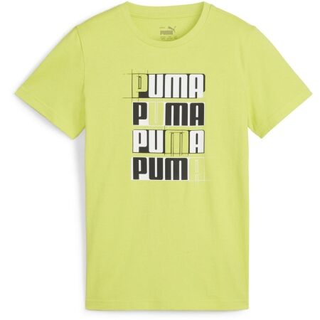 Puma ESSENTIALS + LOGO LAB TEE B - Chlapecké triko