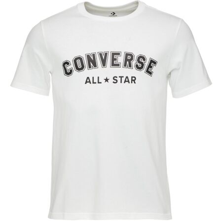 Unisexové tričko - Converse CLASSIC FIT ALL STAR SINGLE SCREEN PRINT TEE - 1